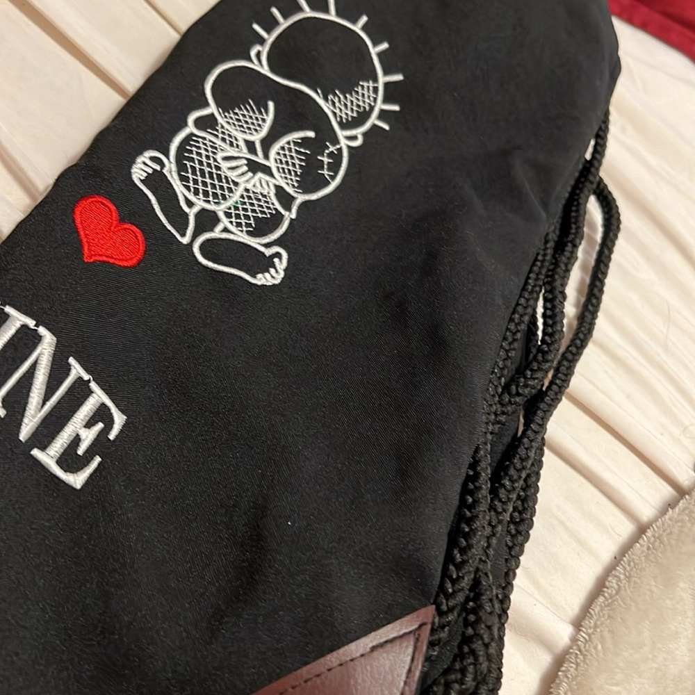 Palestinian flag drawstring backpack - Picture 4 of 4